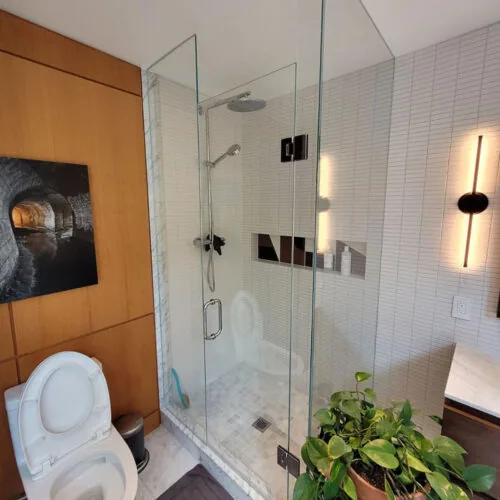 Custom glass work by Fulcher Fabrication